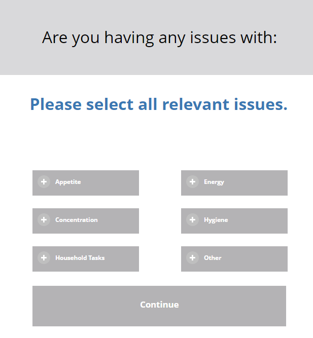 Checboxes in POCDART UX